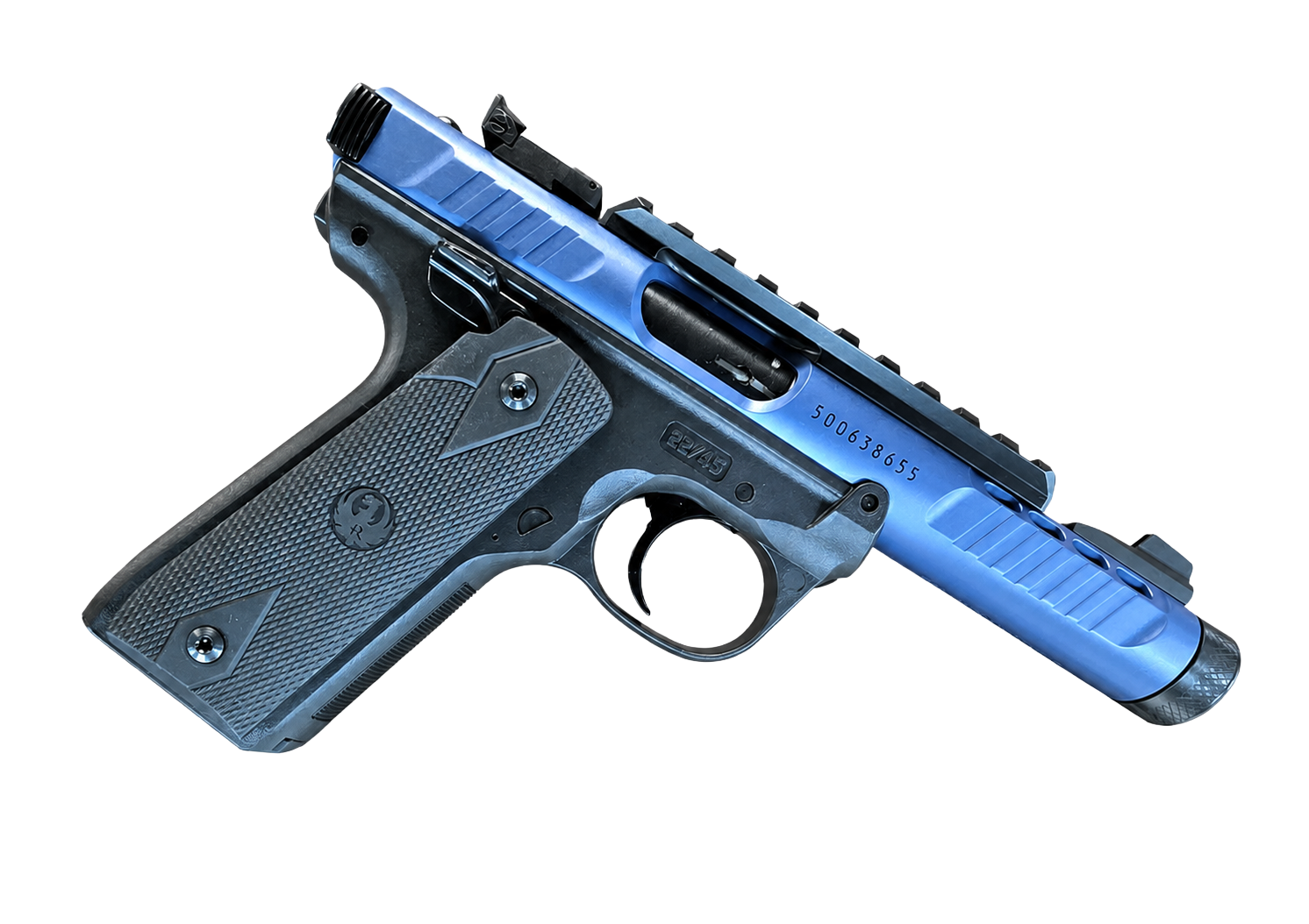 Ruger Mark IV .22 LR Blue Anodized